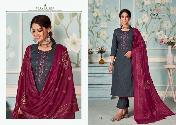 Vastu Elira Vol-1 – Kurti With Lining & Pant Dupatta